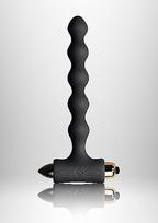 Vibruojantis analinis kaištis ,,Petite Sensations Pearls Black''