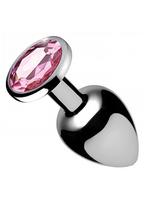 Analinis kaištis ,,Pink Gem Anal Plug Large''