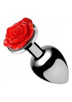 Analinis kaištis ,,Red Rose Anal Plug Small''