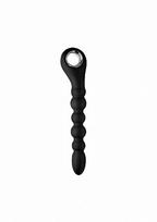 Milžiniškas vibruojantis analinis kaištis ,,Dark Scepter 10X Vibrating Silicone Anal Beads''