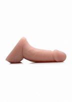 Realistiškas falo imitatorius "XR Brands SU Bulge Packer" Dildo, kūno spalvos (galima rinktis spalvą)