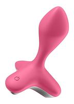 Vibruojantis analinis kaištis ,,Game Changer Pink''