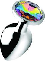 Analinis kaištis ,,Rainbow Prism Gem Anal Plug Small''
