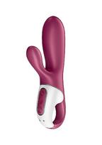 Išmanusis vibratorius su šildymo funkcija "Hot Bunny" – Violetinis