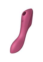 G taško vibratorius- Klitorio stimuliatorius "Curvy Tirinity 3" – Raudonas (galima rinktis spalvą)