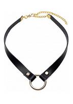 Antkaklis XR Brands "Posh Pet Gold Ring Slim Choker"