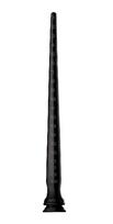 Pusiau realistiškas falo imitatorius XR Brands "22" Tapered Silicone Hose"