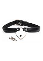 Antkaklis su raktais XR Brands "Heart Lock Choker"