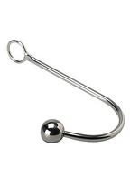Nerūdijančio plieno analinis kablys ,,Hooked Stainless Steel Anal Hook''