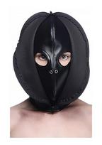 Kaukė XR Brands "Zip Front Bondage Hood"