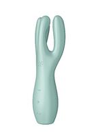 Klitorio stimuliatorius ,,Satisfyer Threesome 3'', Žalias (galima rinktis spalvą)