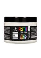 Tirštos tekstūros vandens pagrindo lubrikantas "Fist It Extra Thick Rainbow" - 500 ml
