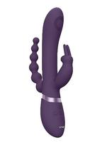 Dvigubas vibratorius "Rini" – Violetinis