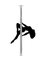 Šokio stulpas ,,Ouch! Dance Pole Silver''