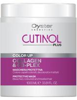 Oyster Cosmetics kaukė dažytiems plaukams su kolagenu Oyster Cutinol Plus Color Up 1000ml