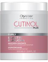 Oyster Cosmetics kaukė garbanotiems plaukams su elastinu ir jojobos aliejumi Oyster Cutinol Plus Curly 1000ml