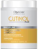 Oyster Cosmetics glotninamoji kaukė plaukams su makadamijos ir monoi aliejais Oyster Cutinol Plus Discipline 1000ml