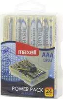 „Maxell“ baterijos, AAA (LR03), šarminis, 1,5V, ELEMAXLR03_24