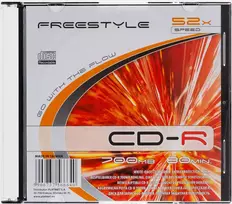 "Omega Freestyle" CD-R 700MB 52x plonas, CDVOME56664