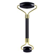 Veido odos masažuoklis - volelis Be Osom Obsidian Jade Massage Roller BEOSOMROLL4, obsidiano nefrito volelis