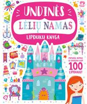 Undinės lėlių namas: lipdukų knyga