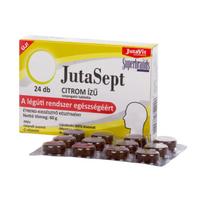 Jutasept citrinų skonio pastilės su islandine kerpena, gysločiu, rozmarinu ir vitaminu C, 24 pastilės