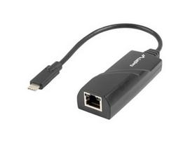 LANBERG NC-1000-02 Adapter Lan Card USB Typ-C 3.1 - RJ45 1GB on Cable