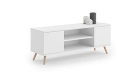TV spintelė Focus White, 155x50x40 cm