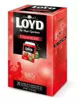 Vaisinė arbata LOYD HORECA line, braškių, VZTLOY5900396017895