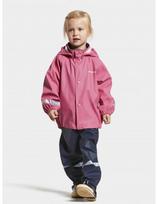 Vaikiškas lietaus kostiumas Didriksons Slaskeman, Sweet pink