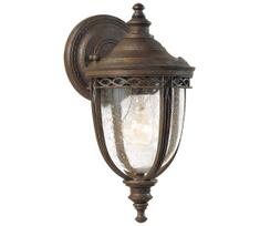 Feiss - Sieninis lauko šviestuvas ENGLISH BRIDLE 1xE27/60W/230V IP44