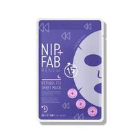 NIP + FAB Retinol Fix Sheet Mask Lakštinė veido kaukė su retinoliu, 1 vnt.