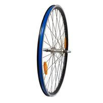 Galinis ratas 26" Dynamic v-tipo stabdžiams, 36H, užsukama stebulė, su varžt (sidabrinis)