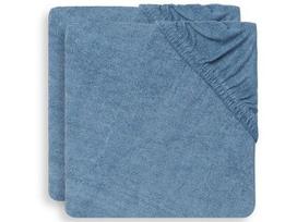 VYSTYMO LENTOS PAKLODĖS JOLLEIN 50X70CM TERRY Jeans Blue 2vnt