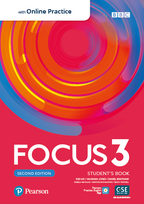 Focus Second Edition. BrE 3. Student's Book + Active Book. Standard v2 - Sue Kay, Vaughan Jones