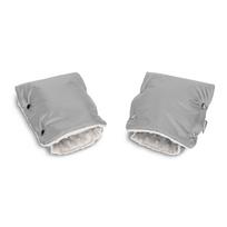 Vežimėlio pirštinės žiemai - MINKY GLOVE/MUFF GREY