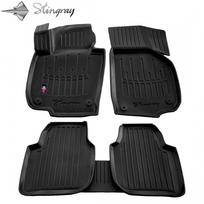 Guminiai 3D kilimėliai SKODA Superb 3T 2008-2015 (Juodos spalvos)