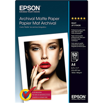 EPSON Archival Matte Paper - A4 - 50 Sheets | A4
