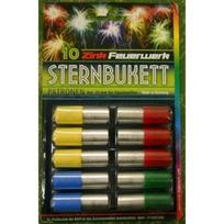 Raketos dujiniams ginklams Sternbukett  4 spalvų, 10 vnt.