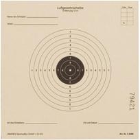 Taikiniai pneumatiniam šautuvui ISSF 14x14 cm, 100 vnt.