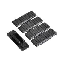 Strike Industries M-Lok Rail Covers Type 2, 5 pcs Black MLOK-COVER-V2