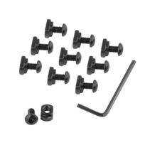Atsarginiai varžtai Vekt Defense M-LOK Screws with Nuts 10 pcs SCKRS
