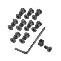 Atsarginiai varžtai Vekt Defense KeyMod Screws with Nuts 10 pcs SCKRS