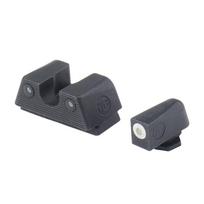 Naktiniai taikikliai TruGlo Tritium-X Night Sights Glock 17, 19 Low White outline TG231G1XW