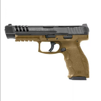 Pistoletas Heckler Koch SFP9L-SF OR Paddle Green Brown, 9x19