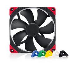 Noctua NF-A14 PWM chromax.black.swap Kompiuterio korpusui Ventiliatorius 14 cm Juoda