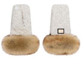 Bjallra of Sweden pirštinės vežimėliui Grey Tweed