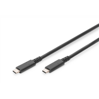 DIGITUS USB 4.0 connection cable Type - C to Type - C max. resolution 8K/30Hz PD 3.0 40Gbits/s 1m