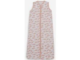 Jollein hidrofilinės medvilnės miegmaišis Whales Pale Pink 110cm