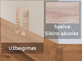 Grindjuostė termoplasto Vox, (101) sibiro ąžuolas | Užbaigimas SMART FLEX / IZZI, dešininis kairinis